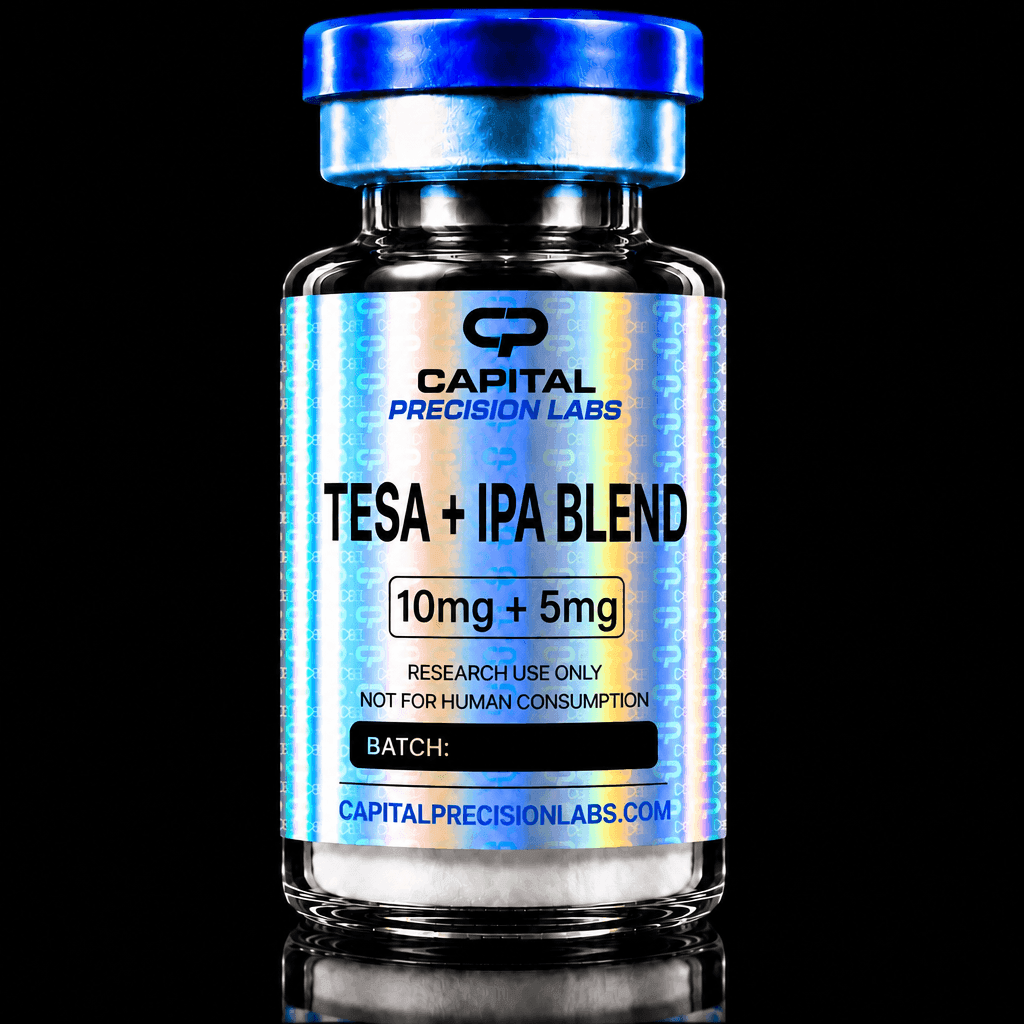 Tesamorelin + Ipamorelin Blend 10mg + 5mg